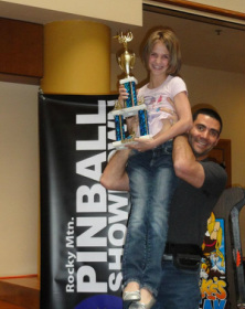 Parent-kid tournament winners