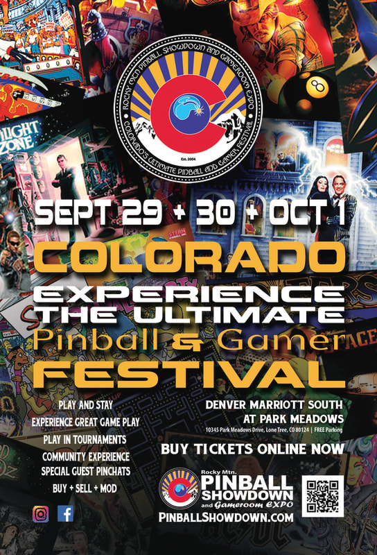 Experience the Ultimate Pinball and Gamer Festival at the Rocky Mtn